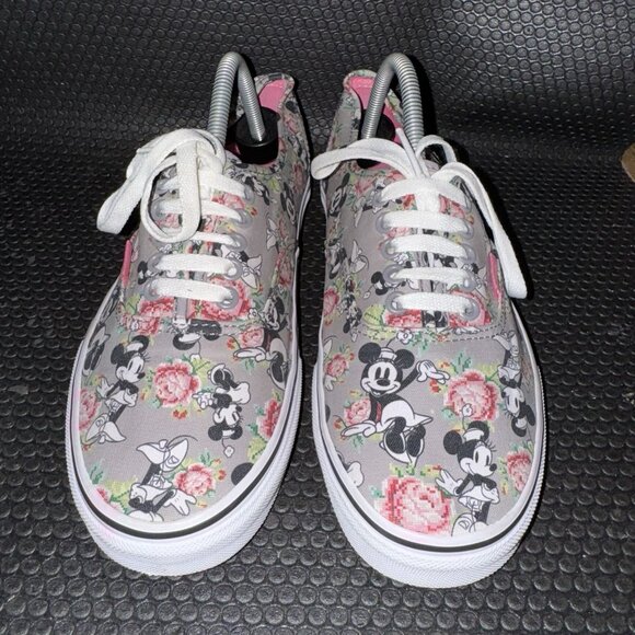 VANS Disney x Authentic Minnie Mouse Digi Roses Comfort Shoe Women’s Size 10.5 - Picture 2 of 8